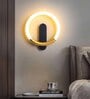 Tagus Metal Round Novelty Wall Light (Gold)
