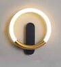 Tagus Metal Round Novelty Wall Light (Gold)