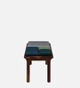 Rotava Sheesham Wood Bench In Scratch Resistant Rustic Teak Finish