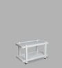 Rover Plastic Coffee Table in White Finish