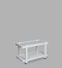 Rover Plastic Coffee Table in White Finish