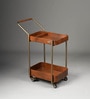 Rover Rectangular Bar Trolley In Tan Colour