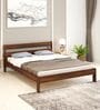 Roverb King Size Bed In Brown Maple Finish