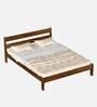 Roverb King Size Bed In Brown Maple Finish
