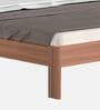 Roverb Queen Size Bed in Walnut Finish