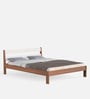 Roverb Queen Size Bed in Walnut Finish