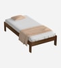 Roverb Single Size Bed In Brown Maple Colour