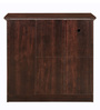 Rowan 3 Door Shoe Cabinet in Walnut Colour