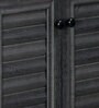 Rowan Shoe Cabinet in Light Charcoal Grey Finish