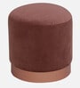 Esma Pouffe in Brown Colour 