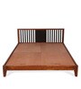 Acacia King Size Bed In Honey Brown Colour