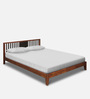 Acacia King Size Bed In Honey Brown Colour