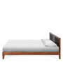 Acacia Solid Wood Queen Size Bed in Honey Brown Finish