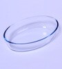 Roxx Oval Transparent Baking Dish ,700 ML
