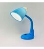 Royal Blue & White Study Lamp