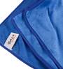 Royal Blue Microfiber Solid 300 GSM 2 Pcs Bath Towels 