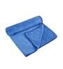Royal Blue Microfiber Solid 300 GSM 4 Pcs Bath Towels 