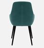 Royal Crest Arm Chair In Grey & Teal Colour