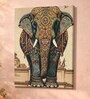 Royal Elephant Stretched Canvas Painting