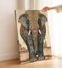 Royal Elephant Stretched Canvas Painting