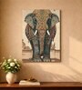 Royal Elephant Stretched Canvas Painting