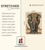 Royal Elephant Stretched Canvas Painting