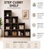 Royal Haven Grand Edition Book Shelf In Flowery Wenge Finish