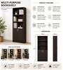 Royal Haven Grand Edition Book Shelf In Flowery Wenge Finish