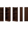 Royal Haven Grand Edition Book Shelf In Flowery Wenge Finish