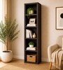 Royal Haven Grand Edition Book Shelf In Flowery Wenge Finish