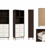 Royal Haven Grand Edition Book Shelf In Flowery Wenge Finish