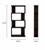 Royal Haven Grand Edition Book Shelf In Flowery Wenge Finish