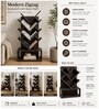 Royal Haven Grand Edition Book Shelf In Flowery Wenge Finish