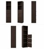Royal Haven Grand Edition Book Shelf In Flowery Wenge Finish