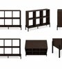 Royal Haven Grand Edition Book Shelf In Flowery Wenge Finish
