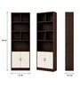 Royal Haven Grand Edition Book Shelf In Flowery Wenge Finish