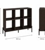 Royal Haven Grand Edition Book Shelf In Flowery Wenge Finish