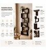 Royal Haven Grand Edition Book Shelf In Flowery Wenge Finish