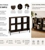 Royal Haven Grand Edition Book Shelf In Flowery Wenge Finish