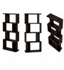 Royal Haven Grand Edition Book Shelf In Flowery Wenge Finish
