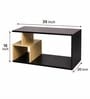 Royal Haven Grand Edition Luxury Centre Table In Flowery Wenge Finish