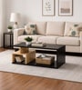Royal Haven Grand Edition Luxury Centre Table In Flowery Wenge Finish