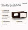 Royal Haven Grand Edition Luxury Wooden Centre Table In Flowery Wenge Finish