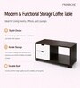 Royal Haven Grand Edition Luxury Wooden Centre Table In Flowery Wenge Finish