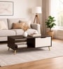Royal Haven Grand Edition Luxury Wooden Centre Table In Flowery Wenge Finish