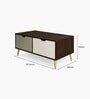 Royal Haven Grand Edition Luxury Wooden Centre Table In Flowery Wenge Finish