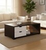 Royal Haven Grand Edition Luxury Wooden Centre Table In Flowery Wenge Finish