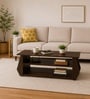 Royal Haven Grand Edition Luxury Wooden Centre Table In Flowery Wenge Finish