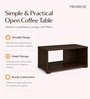 Royal Haven Grand Edition Luxury Wooden Centre Table In Flowery Wenge Finish