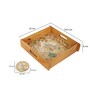 Royal Heritage Wooden Tray & Coaster Set